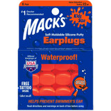 Mack's Soft Moldable Silicone Putty Earplugs Kids Size - 6 ct