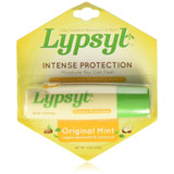 Lypsyl Intense Protection Lip Balm Moisturizer, Original Mint - 0.10 oz
