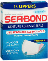 Sea-Bond Denture Adhesive Wafers Original, Uppers -  15 ea.