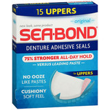 Sea-Bond Denture Adhesive Wafers Original, Uppers -  15 ea.