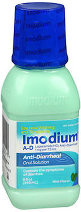 Imodium A-D Liquid Mint Flavor - 8 oz