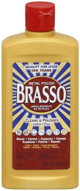 Brasso Metal Polish,   8 oz - 1 Pkg