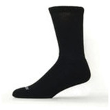 Diabetic Bamboo Crew Sock, Black - 1 Pkg