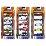 Matchbox Basic Car, 5Pk - 1 Pkg