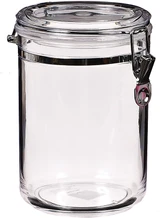 Grace Acrylic Canister, Clear,  58 oz - 1 Pkg