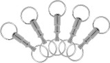 Quick Release Key Ring - 1 Pkg