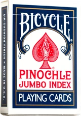 Jumbo Index Pinochle Playing Cards