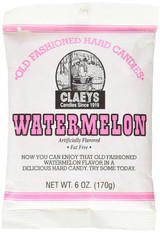 Claeys Hard Candies, Watermelon, 6 oz - Each