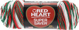 E300 Super Saver Yarn, Mistletoe Multi, 5 oz - 3 Packs