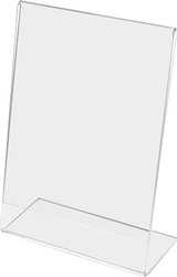 Bent Acrylic Vertical Frame, Clear, 3.5X5" - 1 Pkg