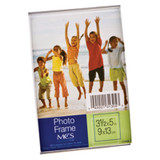 Bent Acrylic Vertical Frame, Clear, 3.5X5" - 1 Pkg