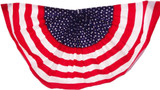 Patriotic Bunting-Striped, Red/White/Blue, 24X48" - 1 Pkg