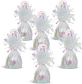 Foil Balloon Weight, Iridescent, 6.2 oz - 1 Pkg
