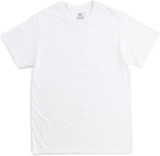 Men's White Crew Neck T-Shirts 3-Pack, White, Medium - 1 Pkg