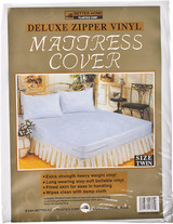Vinyl Mattress Cover - Zippered Twin, Vinyl, Twin - 1 Pkg