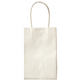 Cub Gift Bags, White, 8.5X5.2" - 1 Pkg