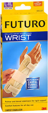 Futuro Deluxe Wrist Stabilizer L-XL Right Hand, 09137ENT