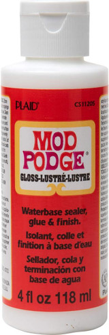 Mod Podge Glue, Gloss, 4 oz - 1 Pkg