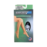 Loving Comfort Knee-High Compression Hose - Black - Large