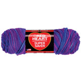 E300 Super Saver Yarn, Grape Fizz, 5 oz - 3 Packs