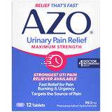 Azo Standard Tablets Maximum Strength - 12 ct