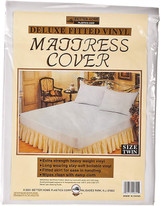 Vinyl Mattress Covers-Fitted Twin, Vinyl, Twin - 1 Pkg