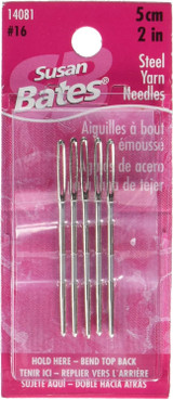 Steel Yarn Needle, 5 Count, 2" - 1 Pkg