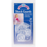 Baby King Shock Safety Guards, White, 12 Ct - 1 Pkg