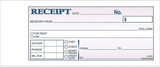 Money/Rent Receipt Book, 2x7.25"