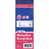 Money/Rent Receipt Book, 2x7.25"