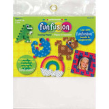 Fun Fusion Ironing Paper, Beads, 6 Ct, 8" X 8" - 1 Pkg