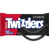 Twizzlers Licorice Laydown Bag, Black,   16 oz - 1 Bag