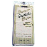 Vinyl Shower Curtain Clear, Clear, 70"X72" - 1 Pkg
