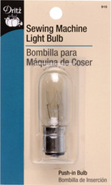 Singer Sewing Machine Light Bulb, Clear, 15 Watt - 1 Pkg
