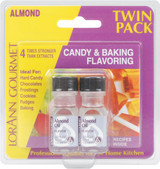 Twin Pack Flavoring Oils, Candy/Baking, Almond, 2X1.25 - 1 Pkg