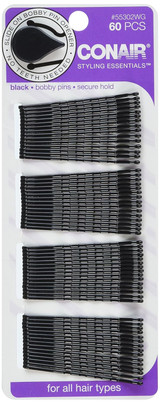 Bobby Pins, Black, 60 Ct - 1 Pkg