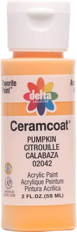 Ceramcoat Acrylic Paint, Pumpkin, 2 oz - 1 Pkg