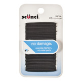 Hair Elastics No Damage, Black - 34 Ct