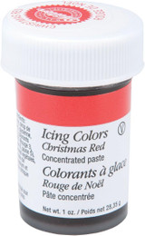 Paste Food Colors, Cake Decorating, Christmas Red, 1 oz