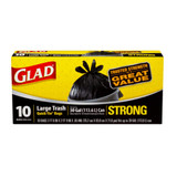 Glad Quick-Tie Large Lawn & Garden Garbage Bags, 30 Gal - 1 Pkg