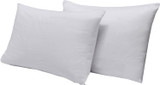 Pillow Cover With Zipper - 2 Pack, 21"X27"/Standard, White - 1 Pkg