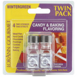 Twin Pack Flavoring Oils, Candy/Baking, Wintergreen, 2X.125 - 1 Pkg