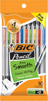 Mechanical Pencil, Black, .7Mm 10Pk. - 1 Pkg