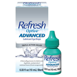Refresh Optive Advanced Lubricant Eye Drops - .33 oz
