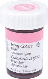 Paste Food Colors, Cake Decorating, Pink, 1 oz - 1 Pkg
