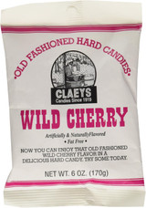 Claeys Wild Cherry Candies, Wild Cherry, 6oz  - Each