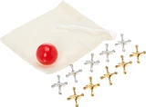 Old Fashioned Metal Jacks - 1 Pkg