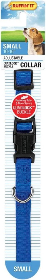 Nylon Adjustable Dog Collar 5/8", 10-16"
