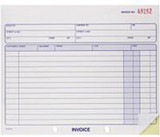 Invoice Book, 8.5X7" - 1 Pkg