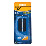 Velcro Sticky Back Strips, Black, 3/4"X4" - 1 Pkg